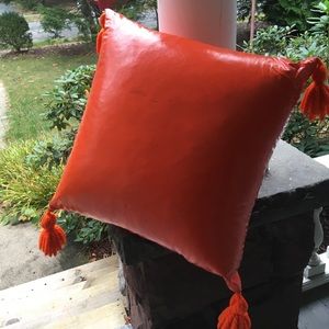 Mid century pillow - vinyl